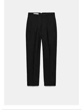 NWT Zara black TROUSER PANTS size small
